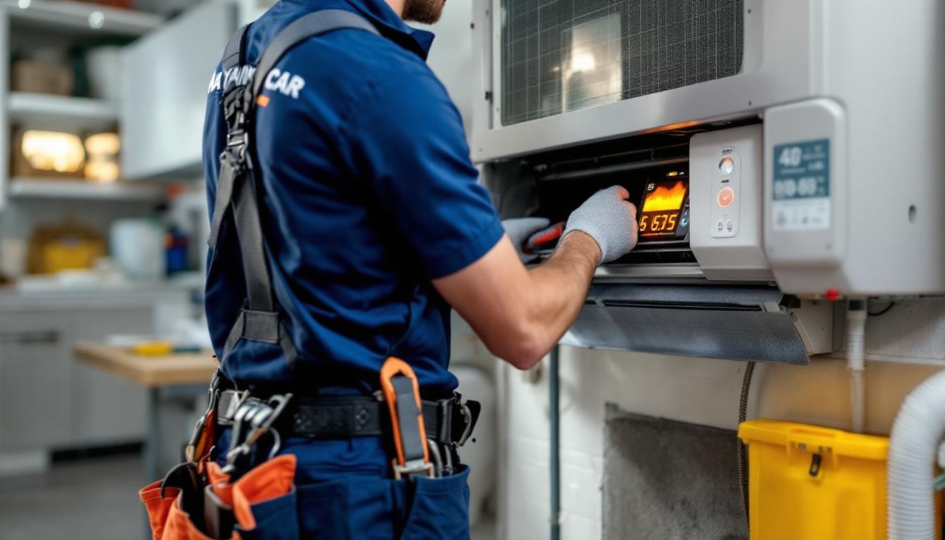 Installation d'un système de VMC par un technicien qualifié