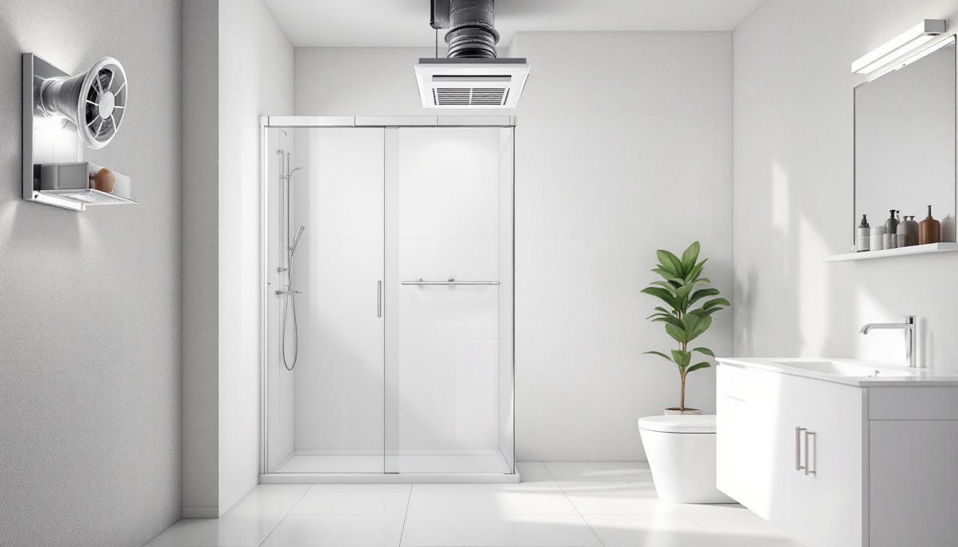 Installation VMC Pour la Douche : installation optimale pour éliminer l’humidité