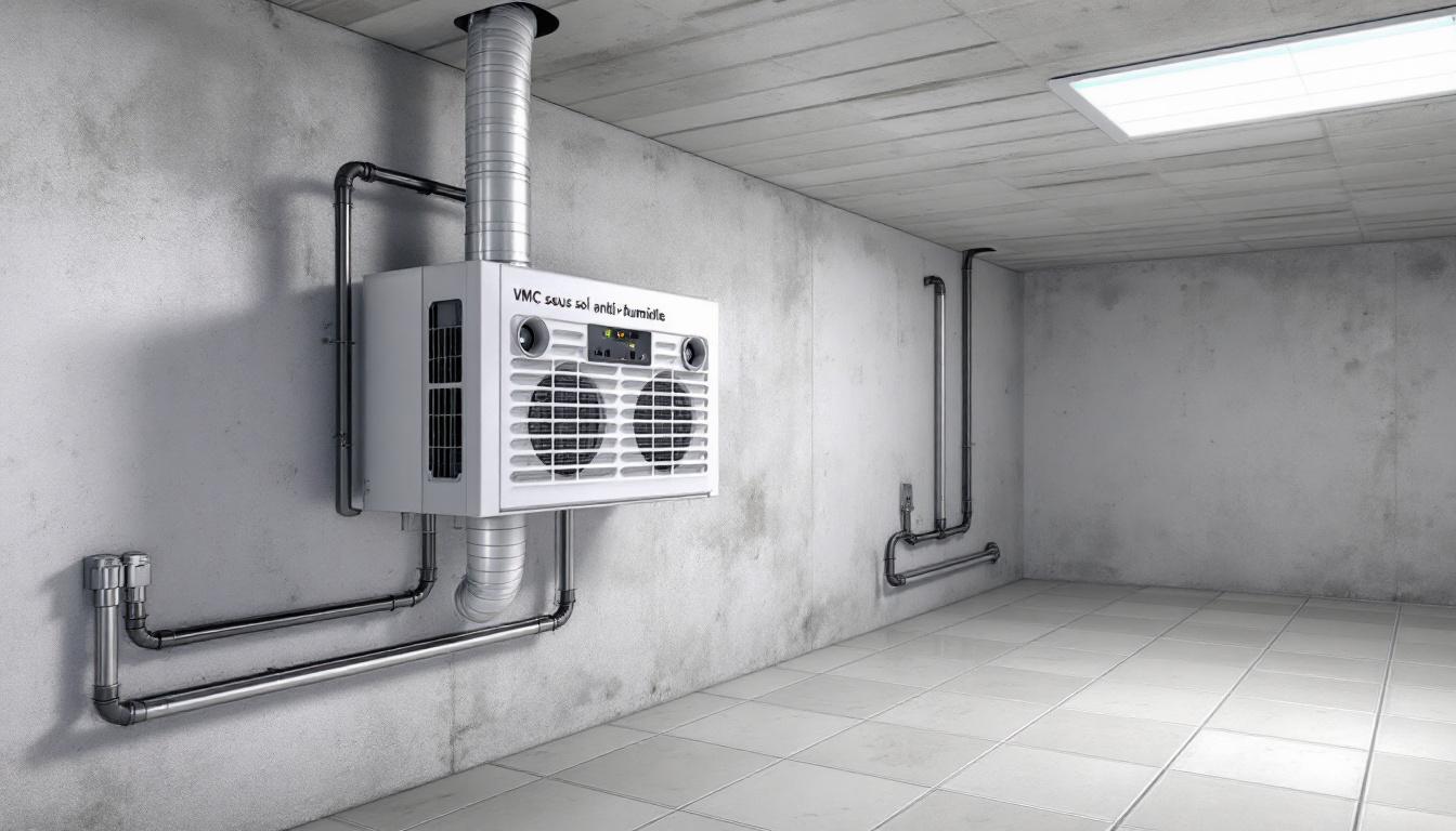 VMC pour sous sol : solution contre humidité et moisissures
